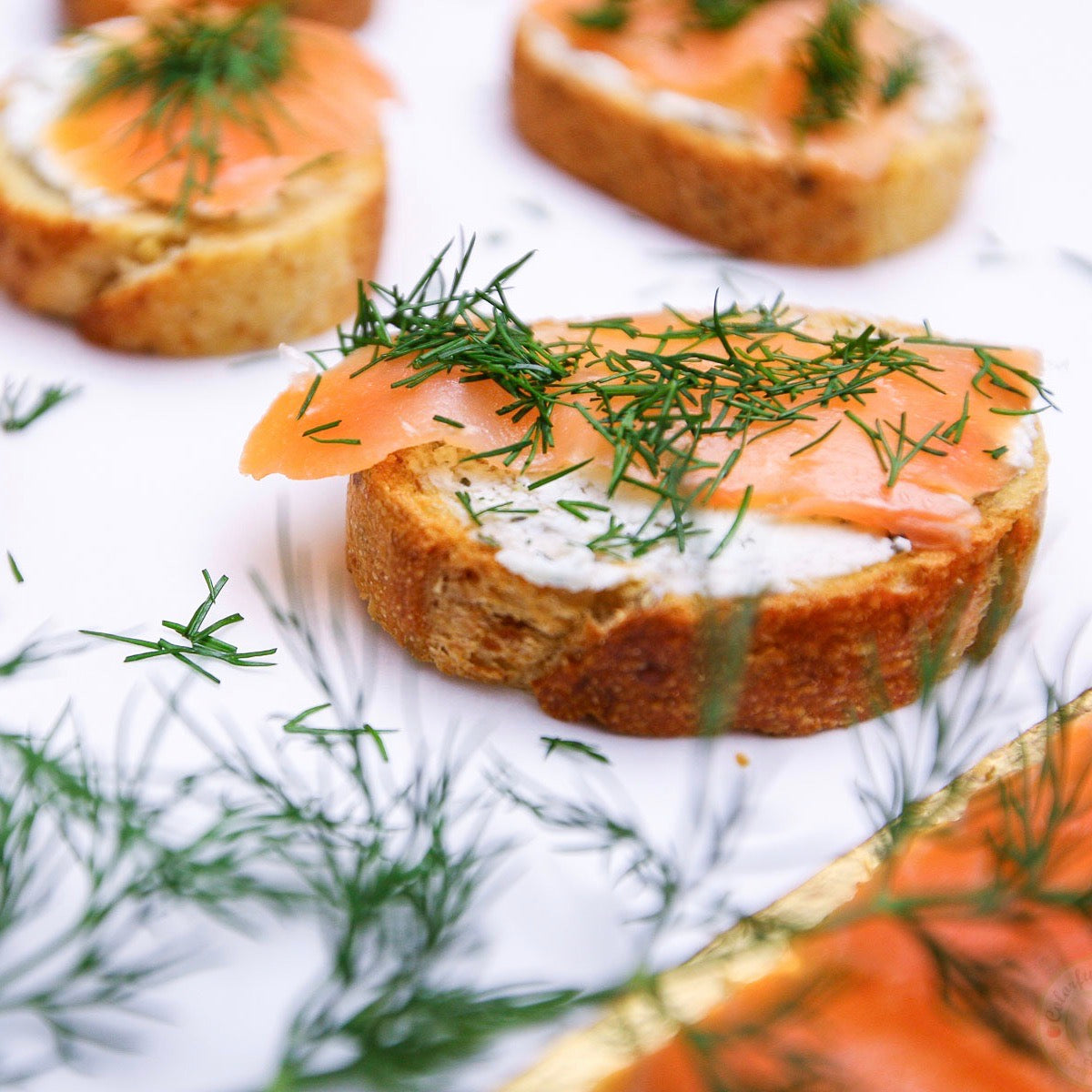 Buy Dill & Olive Smoked Salmon Presliced 