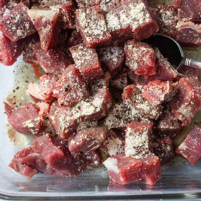 Artisanal Beef Cube Kebab Marinade | Ready to Cook | 500g