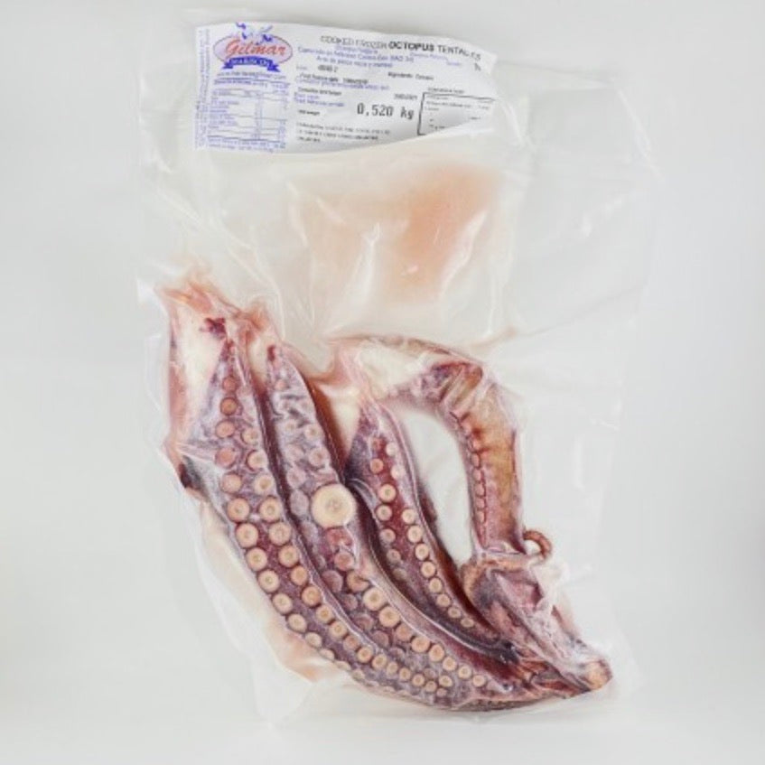 Cooked Octopus Legs | Frozen | Spain | +/-600g