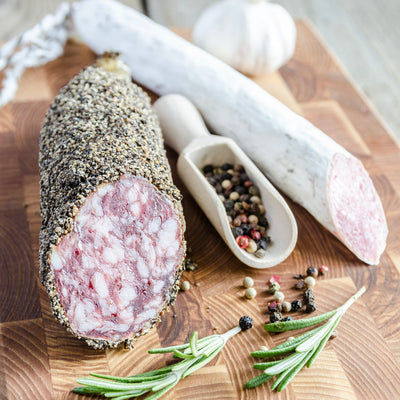 Saucisson with Pepper Sliced | 50g 🥩🌶️