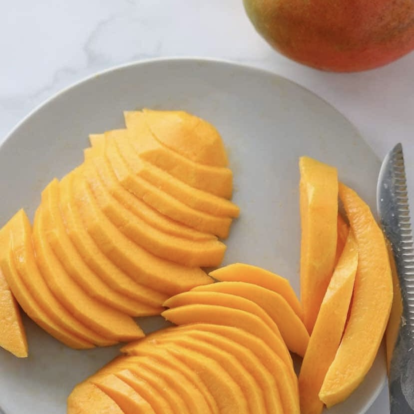 Mango sliced skinless | Freshly cut | 500g