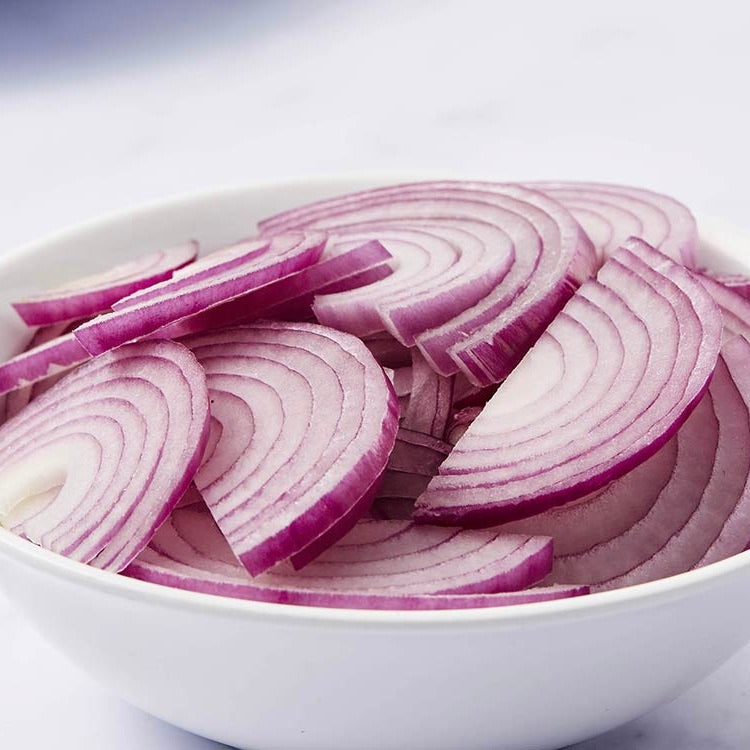 Spanish Purple Onion sliced | Fresh | 1kg
