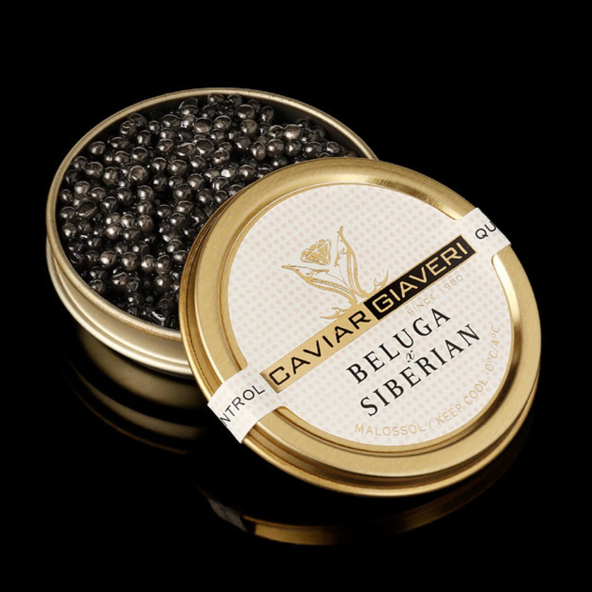 Caviar Beluga Siberian | Giaveri | 30g