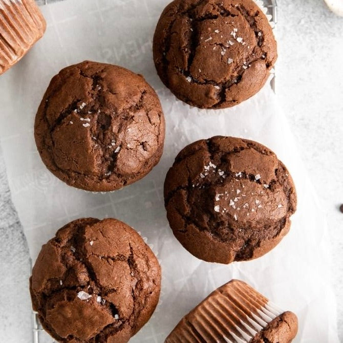Muffin filled with Chocolate chunks topping | 20x95g