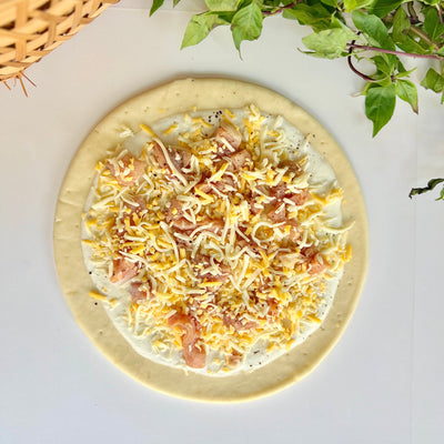 🍕 Artisanal Chicken Alfredo Pizza | Ready to Bake | 12 inch