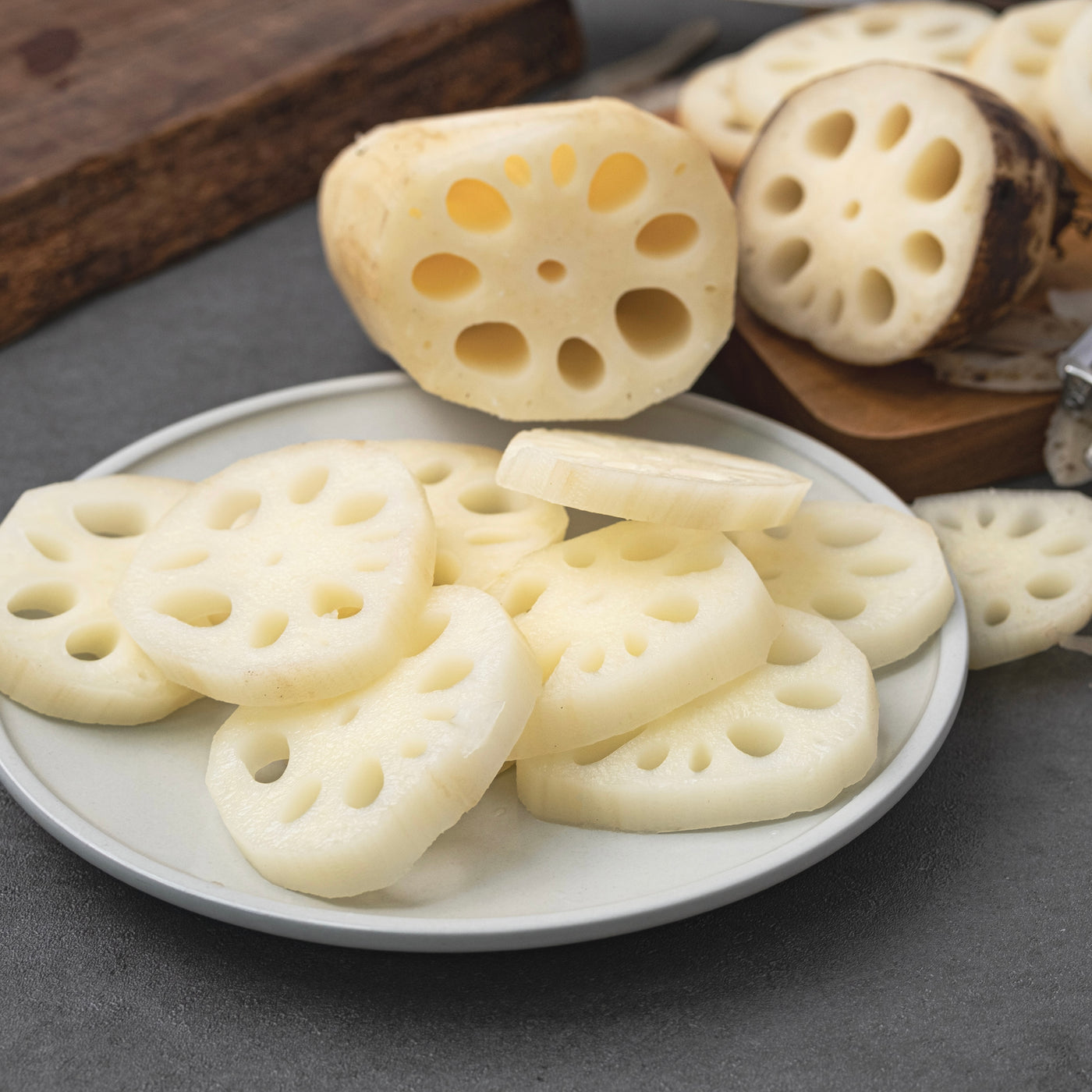 Lotus Root Peeled | 1kg 🥕🥒🌱