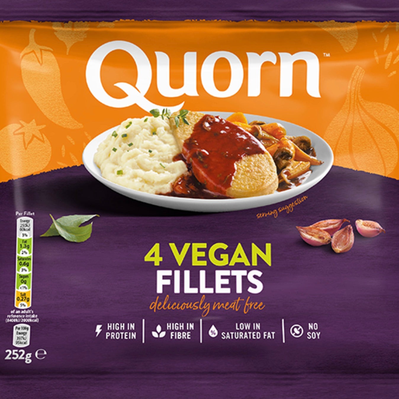 Vegan Fillet | Plant-Based | QUORN | 3x2kg