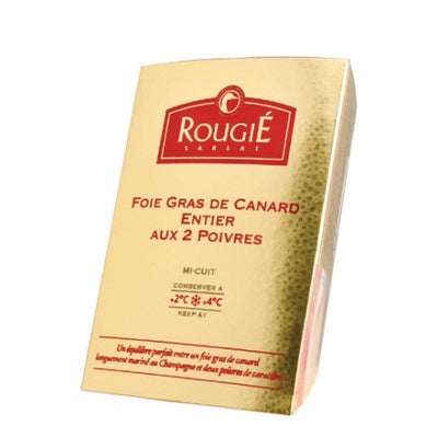 Whole Duck Foie Gras Mould Pepper & Champagne | France | 500g