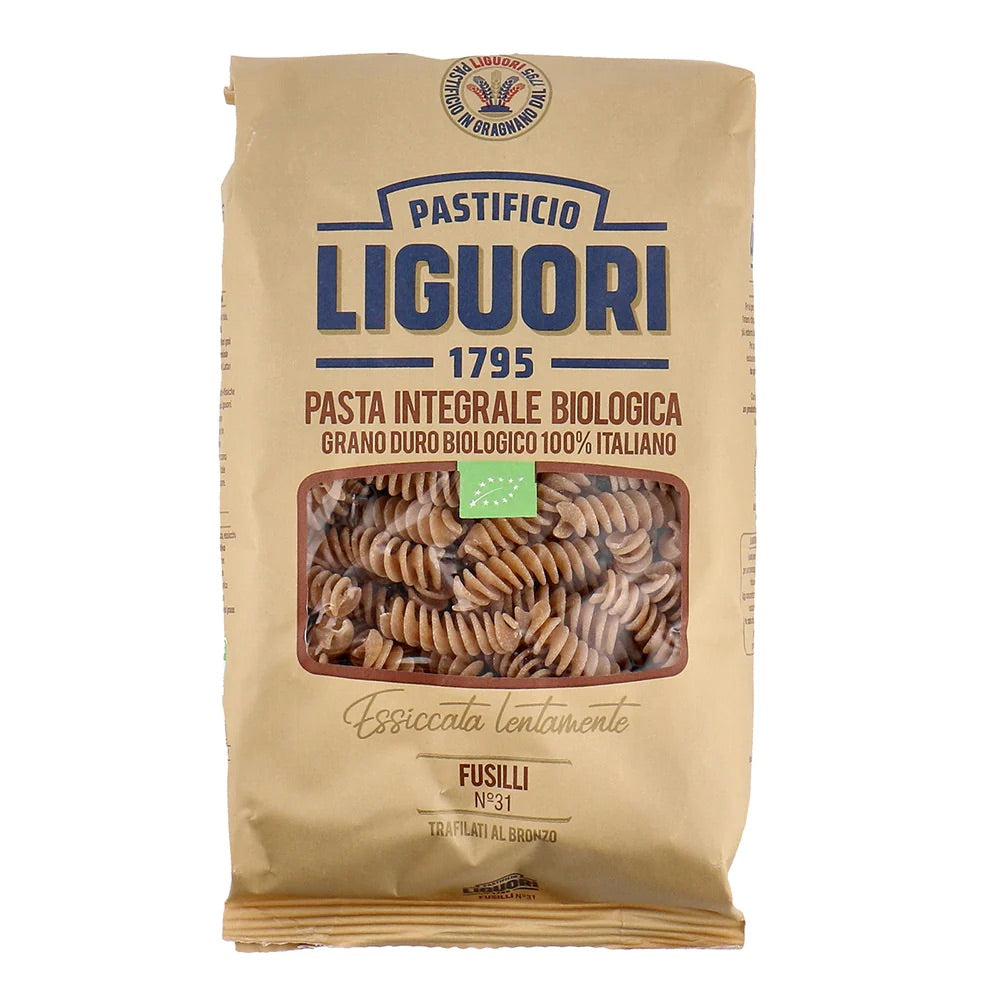 Liguori Organic Whole Wheat (Integrale) Fusilli 31 | 2x500g