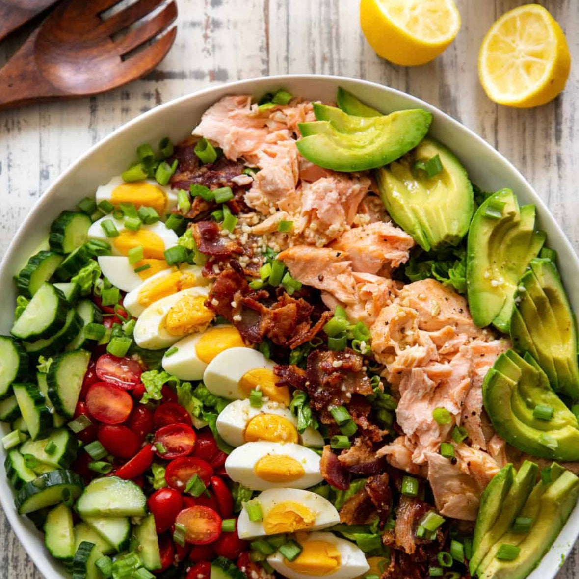 🌟 Luxe Salmon Cobb Salad - 500g 🌟