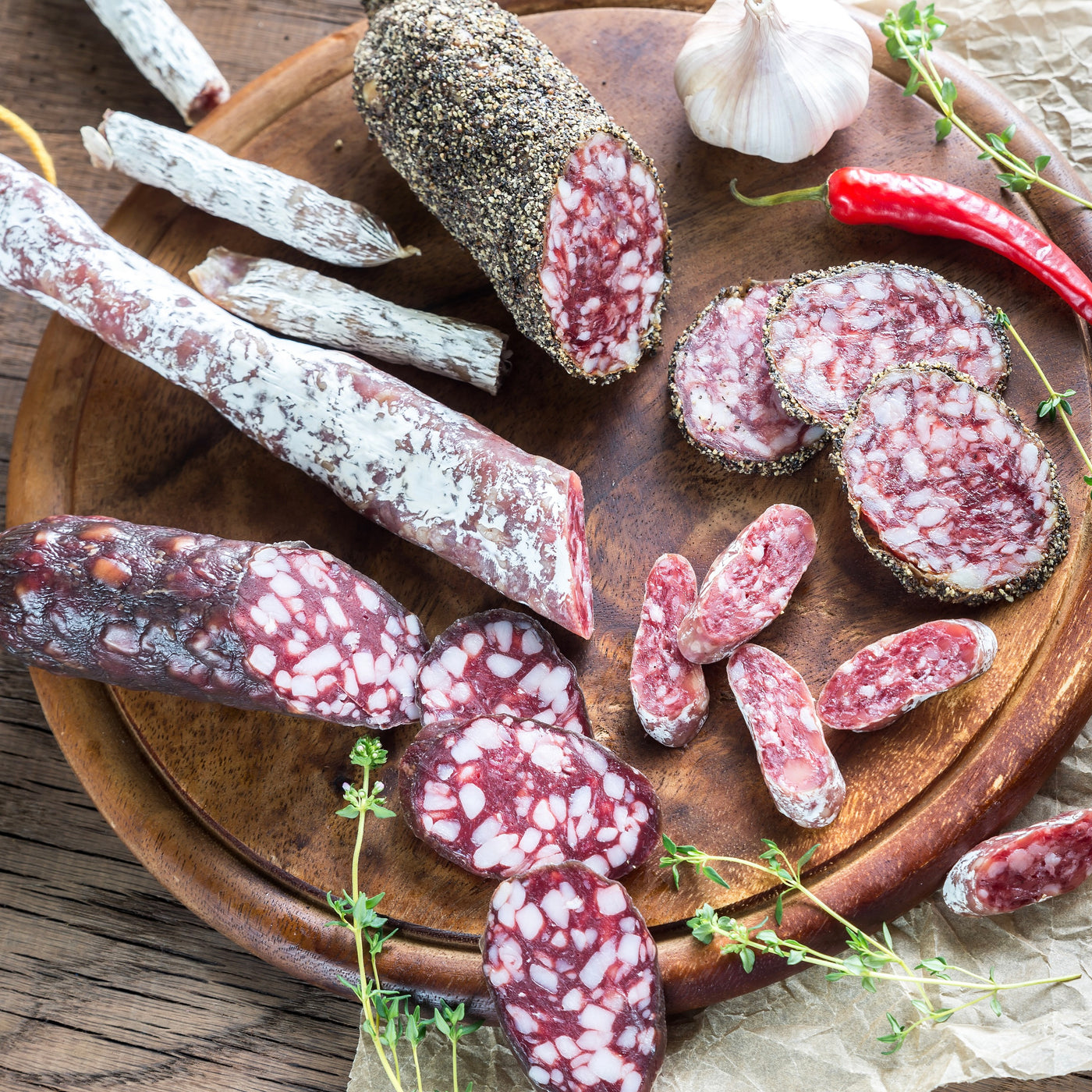 Saucisson with Herbs Sliced | 50g 🥩🌿