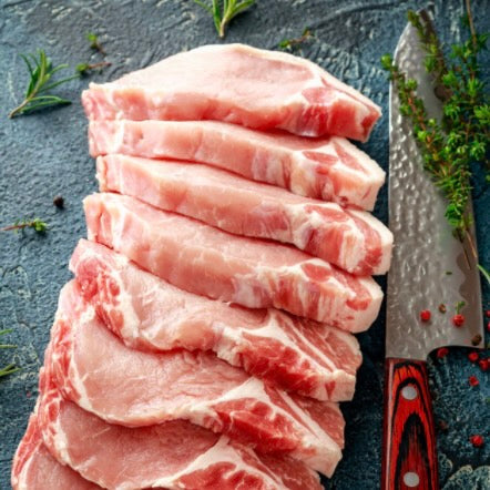Pork Loin Steak cut 1cm | 2kg