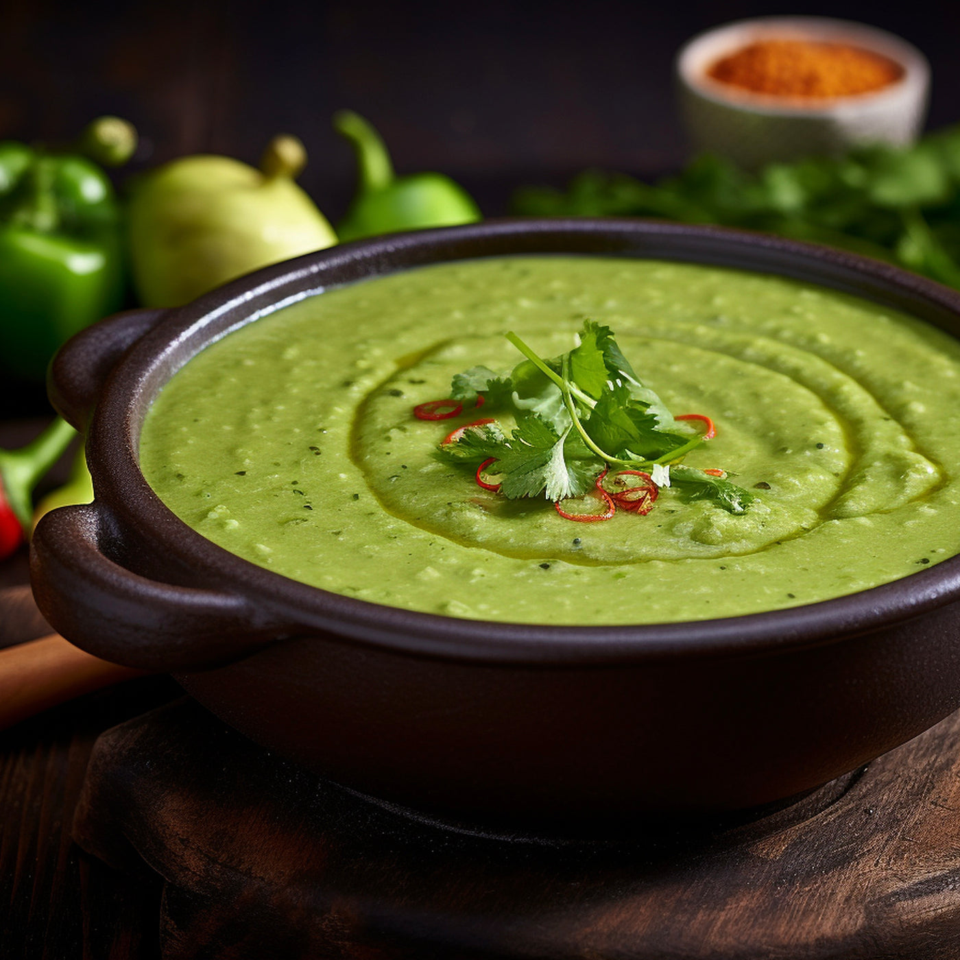 Green Gazpacho | Ready Cut Vegetables | 1kg 🥒🥑🧅