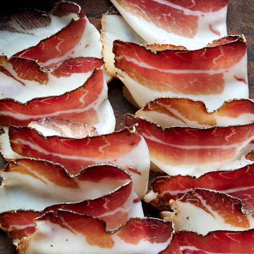 Grain-fed Pork Tyrolean Speck sliced | 500g