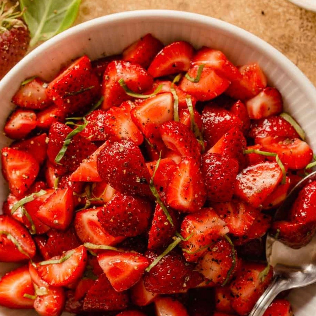 🍉🍓 Strawberry Bliss Salad | Fresh | 400g 🍉🍓