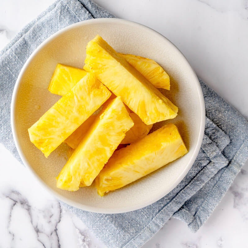 Pineapple cut | Freshly cut | pc