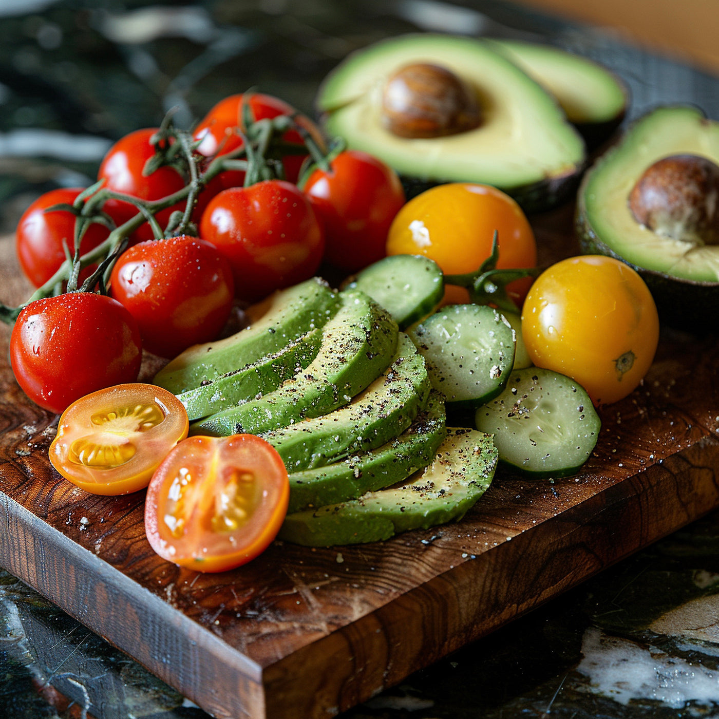 Green Gazpacho | Ready Cut Vegetables | 1kg 🥒🥑🧅