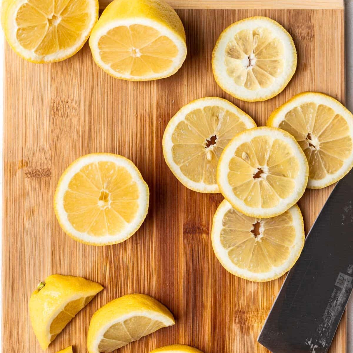 Lemon sliced with skin | Freshly cut | 1kg