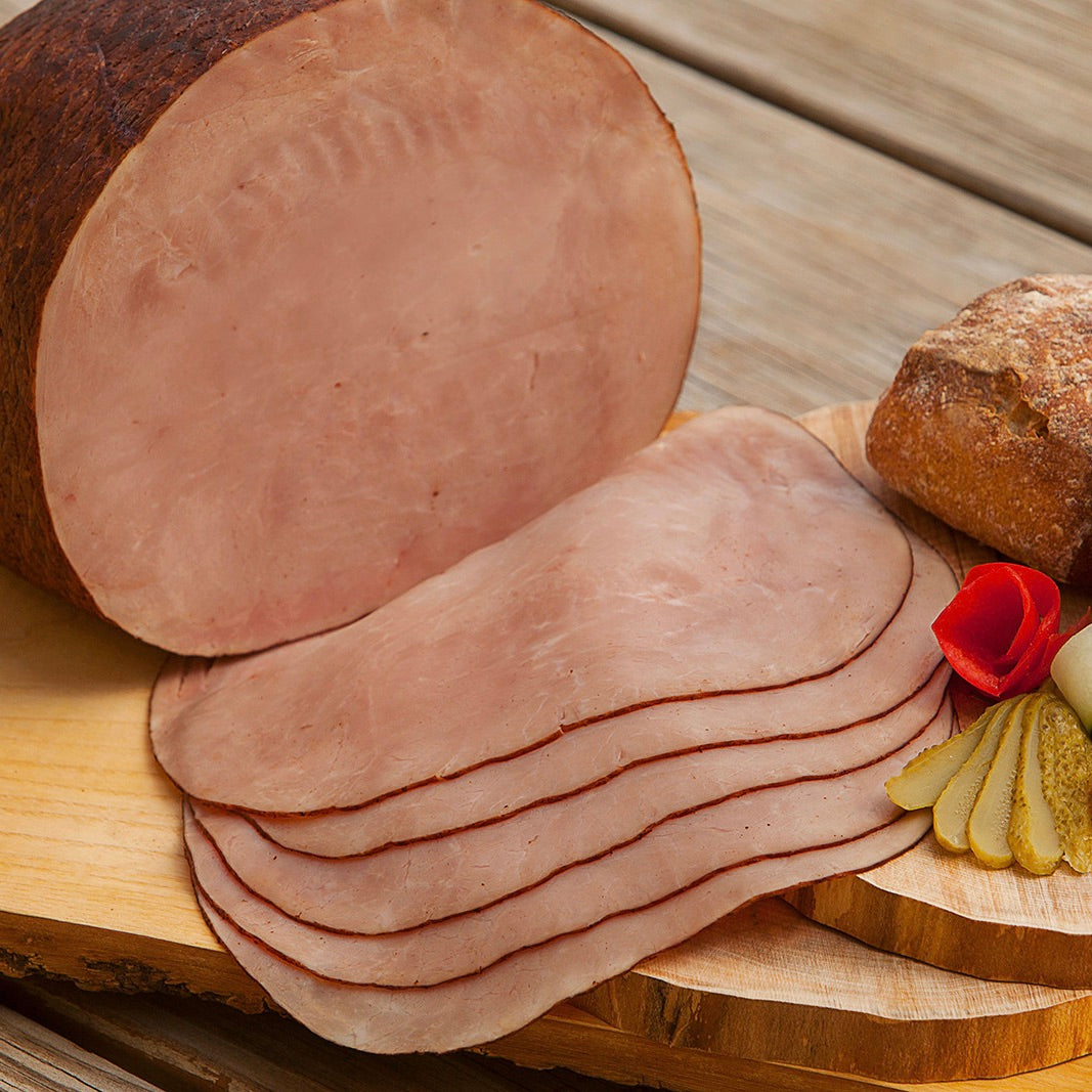 Black Forest skinless Whole Ham non sliced | +/-4kg