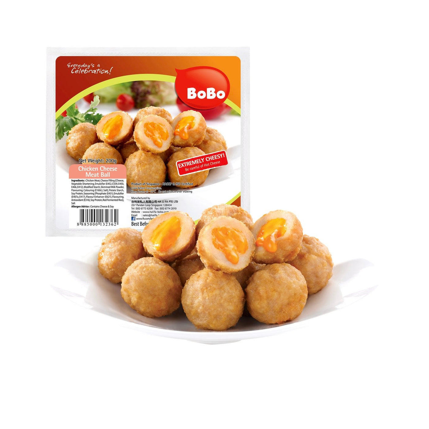 Bobo cheese Chicken Meatball | Frozen | 1kg
