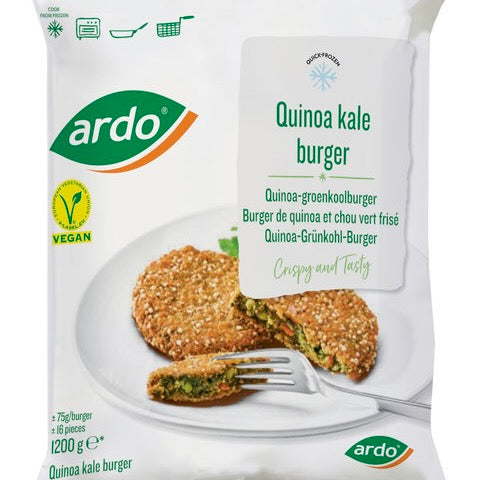 Quinoa Kale Burger Patty | Plant-based | 16pcs