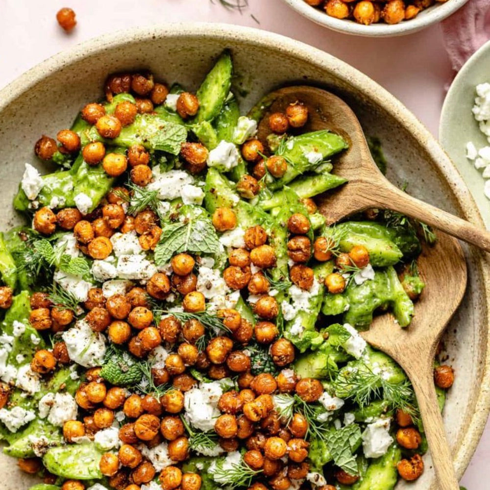 🌟 Crunchy Avocado Chickpea Salad - 500g 🌟