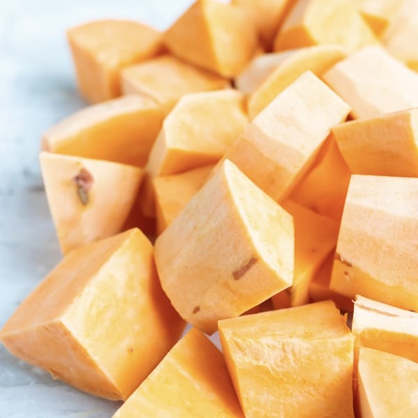 Sweet Potato diced | Freshly cut | 1kg