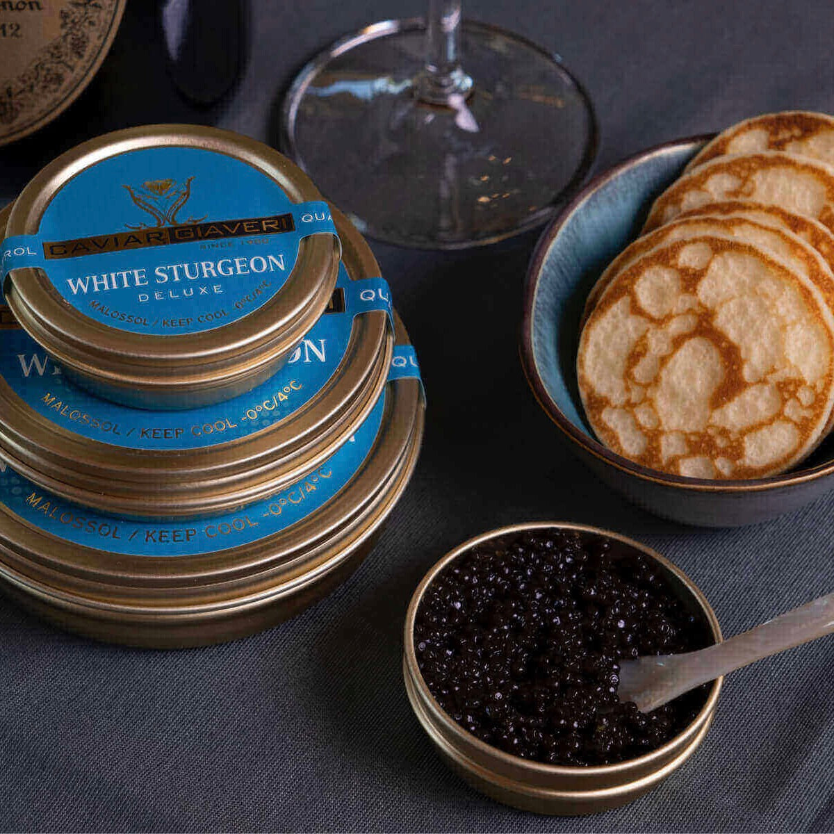 Caviar White Sturgeon Chef Deluxe  | Giaveri | 100g