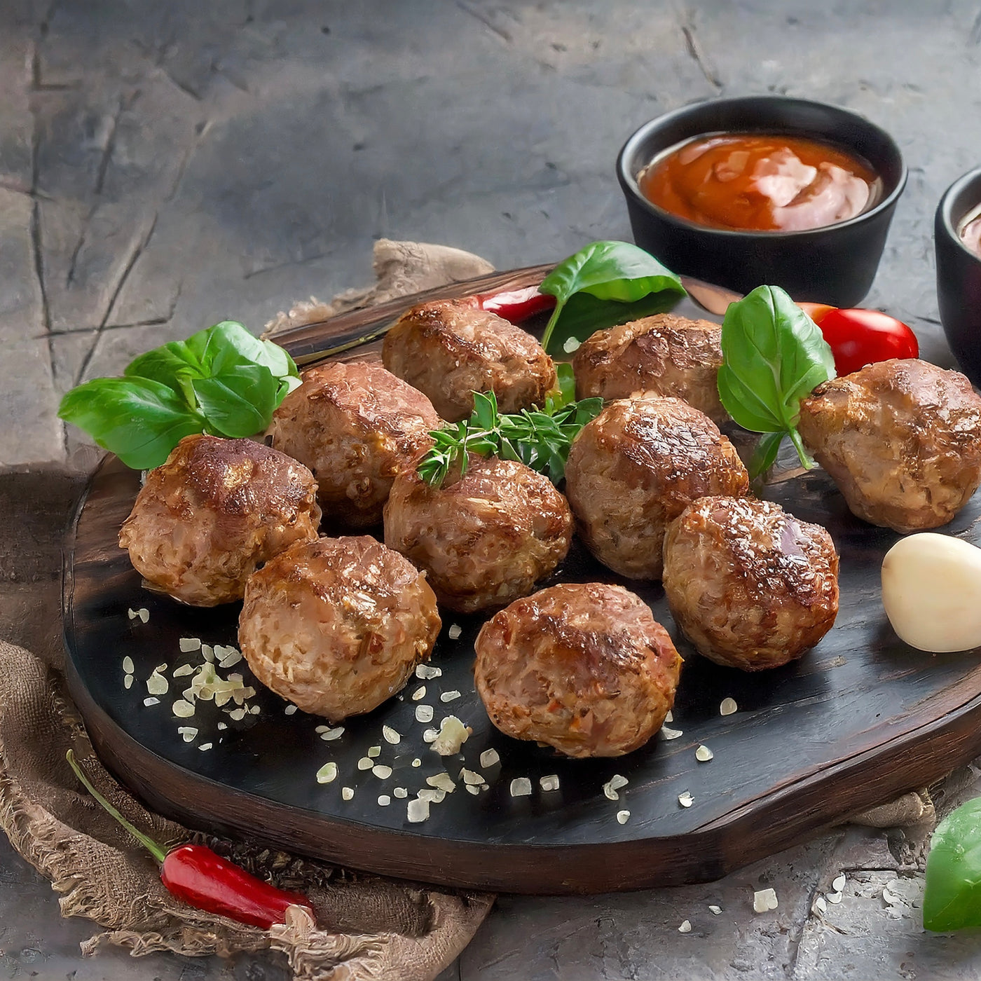 Cooked Beef Meatball |  500g