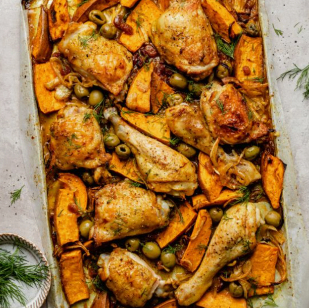 One-Pan Moroccan Chicken Feast | Ready to Reheat | 4 pax 🍗🌶️