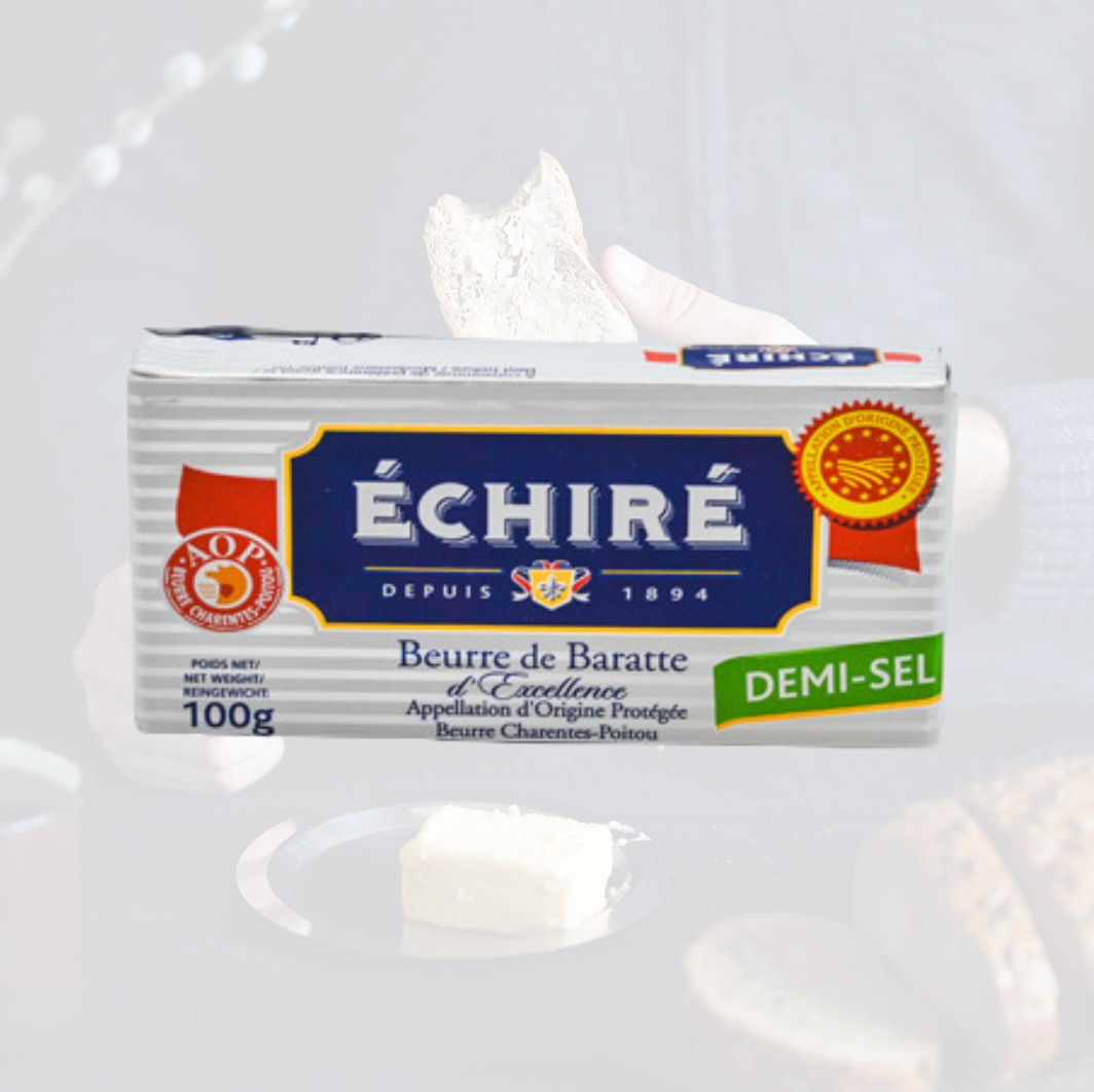 Barrate Semi-Salted Butter | ECHIRE | 100g 🧈🇫🇷