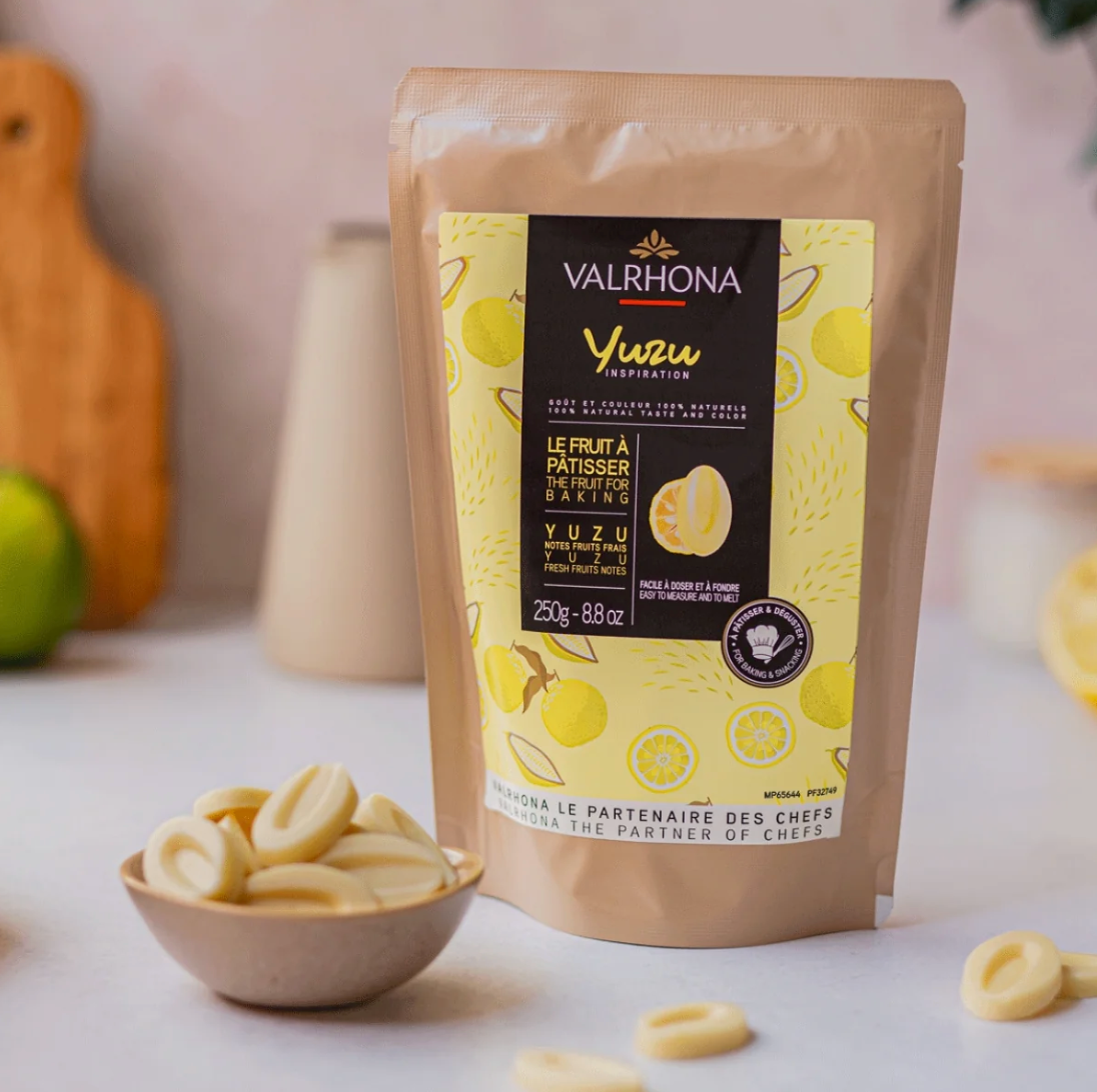 🍋 Fruit Couverture Yuzu | VALRHONA | 250g