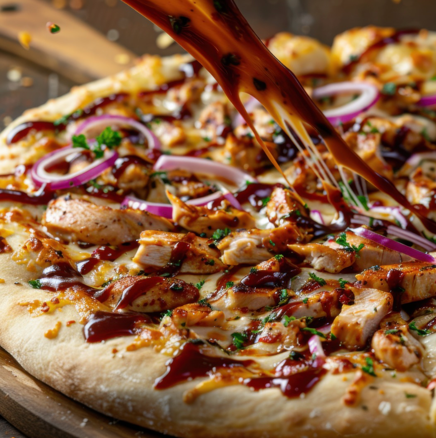 🍕 Artisanal Teriyaki Chicken Pizza | Ready to Bake | 12 inch