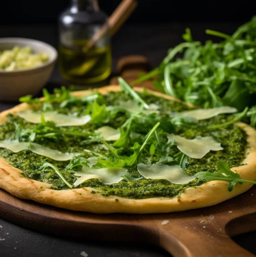 🍕 Artisanal Pesto Pizza | Ready to Bake | 12 inch