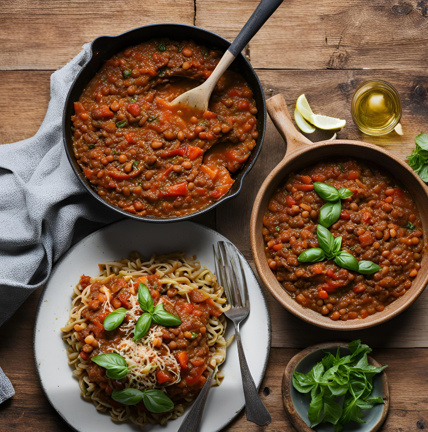 🥣 Lentil Bolognese Sauce | Ready to Reheat | 500g