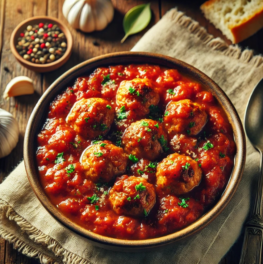 🍗 Chicken Meatball Marinara Sauce | Ready to Reheat | 500g