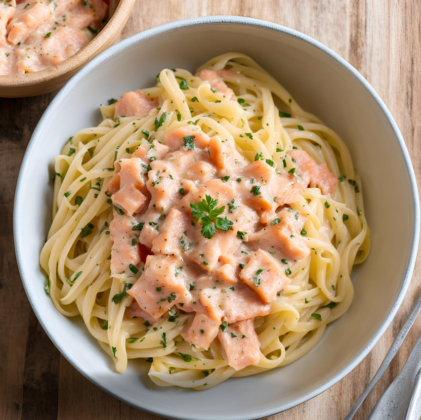 🐟 Smoked Salmon Carbonara Sauce | Ready to Reheat | 250g