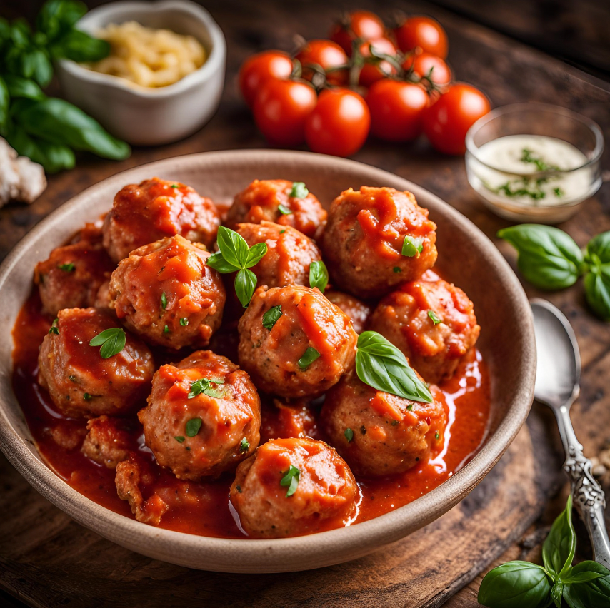 Artisanal Italian Chicken Meatballs | Ready to Cook | 250g 🇮🇹🍝