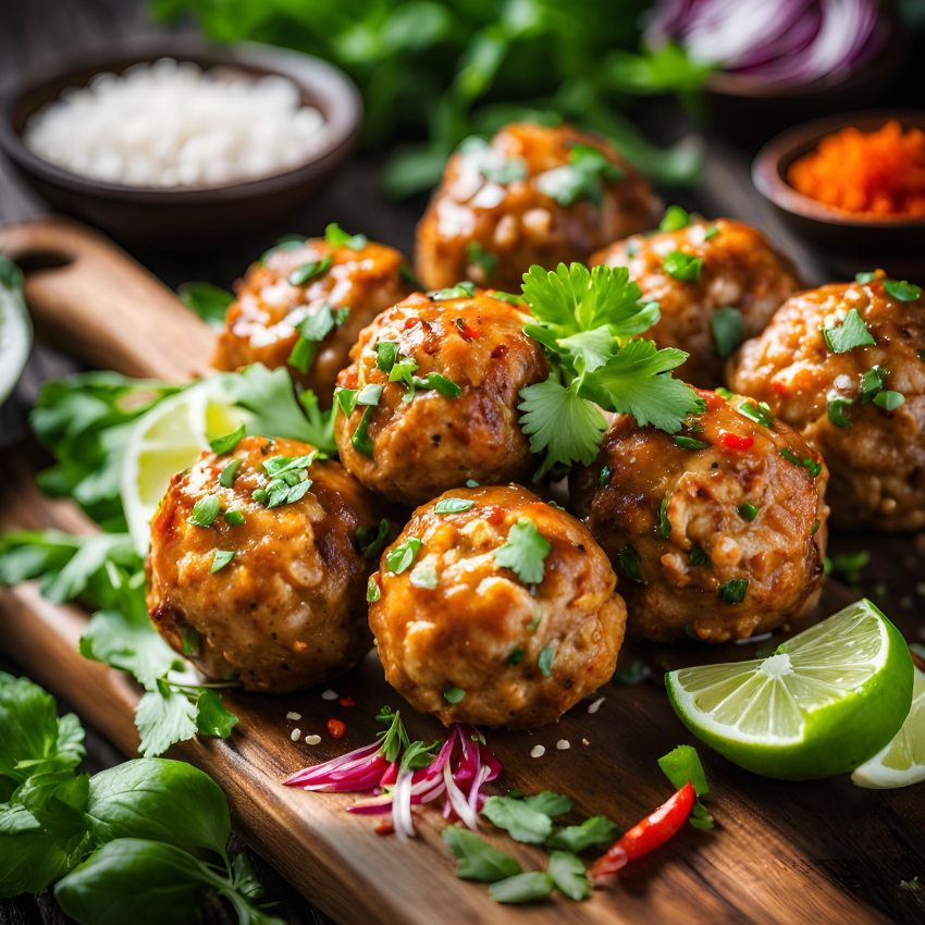 Artisanal Vietnamese-Style Chicken Meatballs | Ready to Cook | 250g 🇻🇳🌿