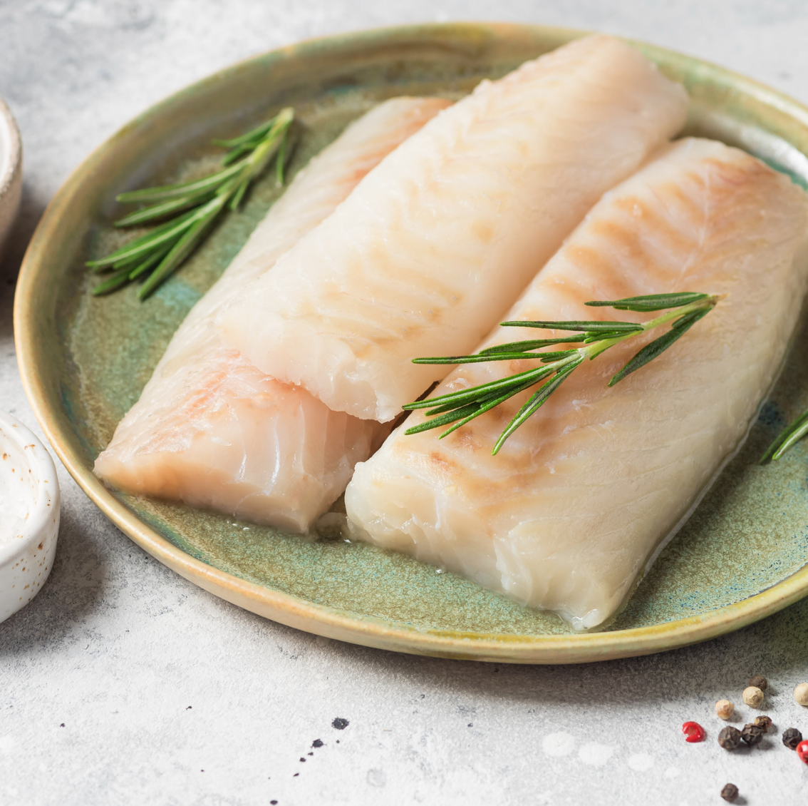 Atlantic Cod Loin Boneless &amp; Skinless | Norway | 2 pcs 🐟✨