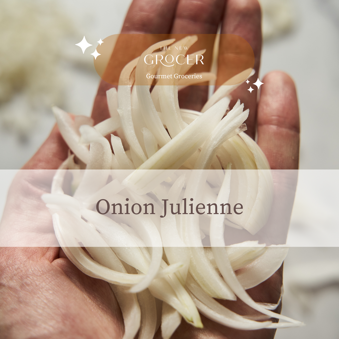 Onion Julienne | Fresh | 1kg 🥕🥒🌱