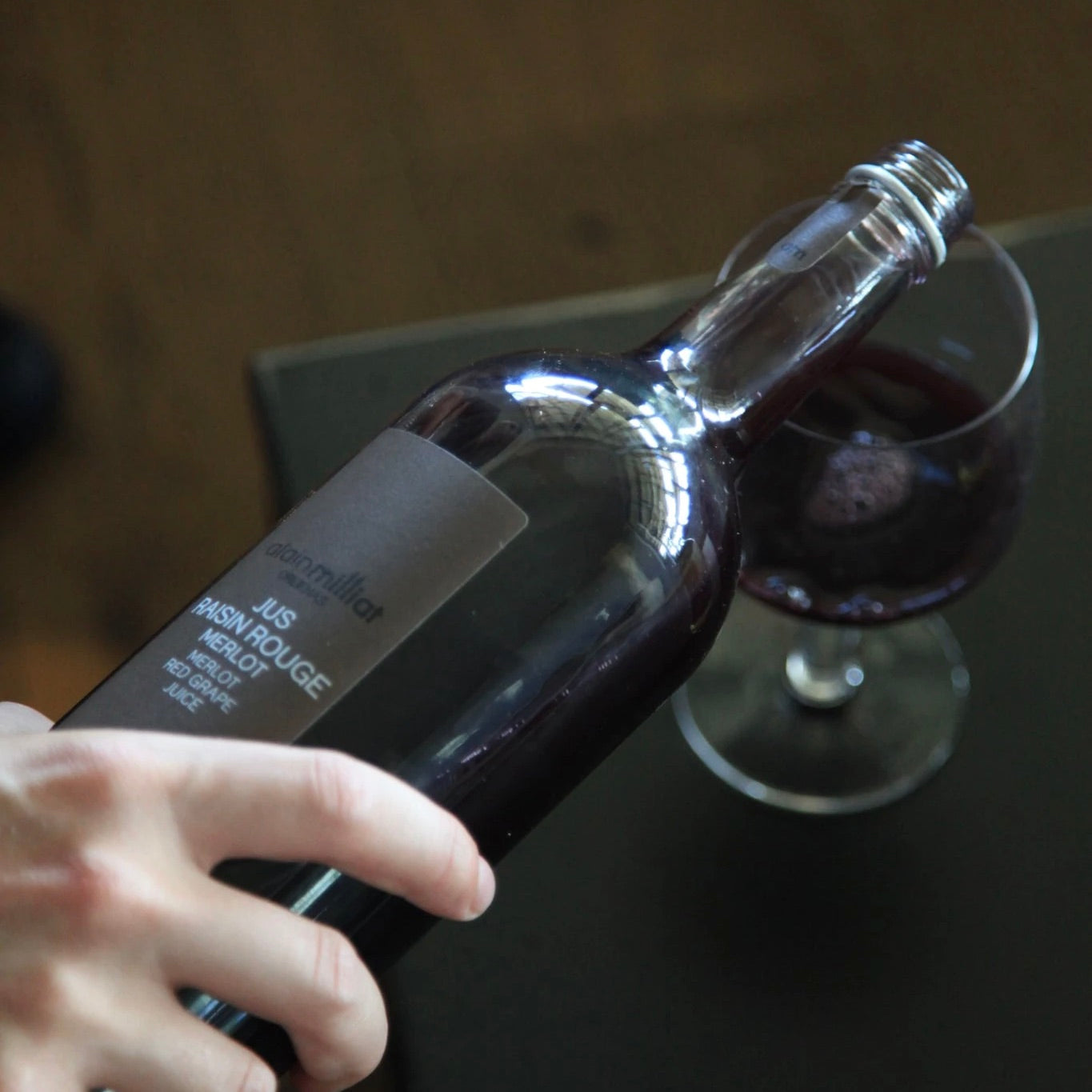 Merlot Red Grape Juice | Alain Milliat | 2x1L