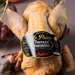 Le Prince Guinea Fowl de Bresse | Pintade | +/-1.6kg 🇫🇷