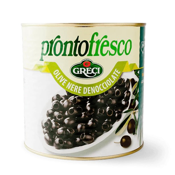 OLIVES BLACK PITTED | PRONTO FRESCO | 2.6kg