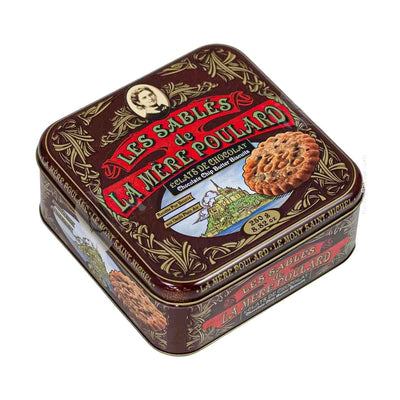 French Biscuits with Chocolate | La Mere Poulard | Tin 250g