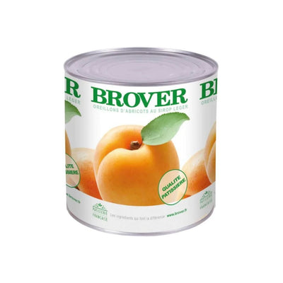 Apricot Halves in heavy syrup | BROVER | 2.65L