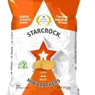 Bacon Mini Crackers | Starcrock | 4x40g