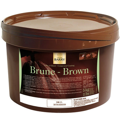Pate a glacer Brune Dark | Compound Coating | CACAO BARRY | 5kg