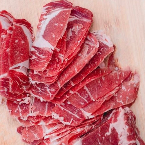 Beef Chuck Tender sliced 1.8mm | USA | Frozen | 2kg