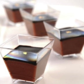 Chocolate Mousse with Topping Cup Verrine | 56 pcs